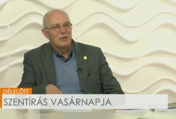 Szentírás vasárnapja lesz
